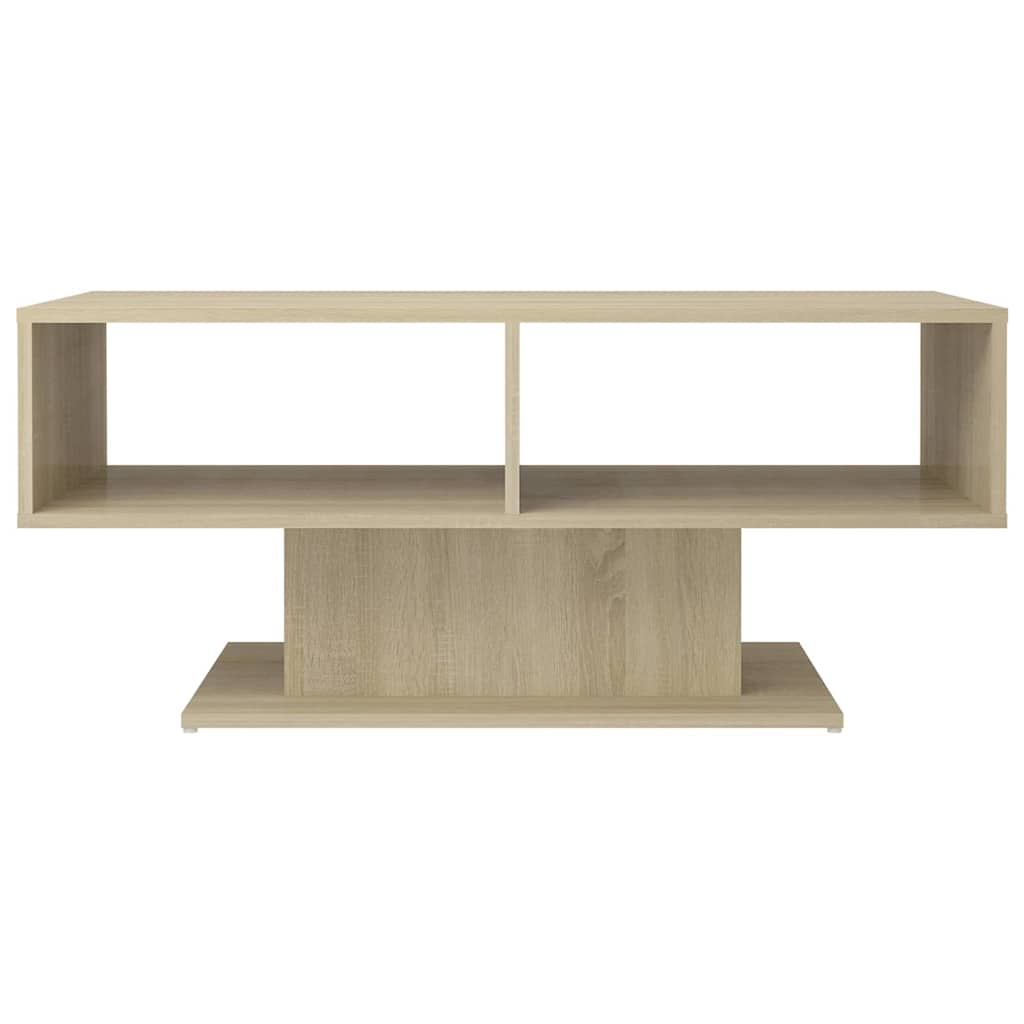 vidaXL Coffee Table | Sonoma Oak | Engineered Wood | Coffee Table | Rectangular 3