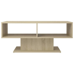 vidaXL Coffee Table | Sonoma Oak | Engineered Wood | Coffee Table | Rectangular 3