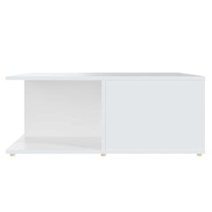vidaXL Coffee Table | White | Engineered wood | 80 x 80 x 31 cm | Coffee Table 5