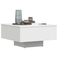 vidaXL Coffee Table | White | Engineered Wood | 60 cm x 60 cm x 31.5 cm 4