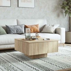vidaXL Coffee Table | Sonoma Oak | Engineered Wood | Medium | Durable 3