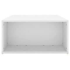 vidaXL Coffee Table | White | Engineered wood | Medium | Coffee Table 4