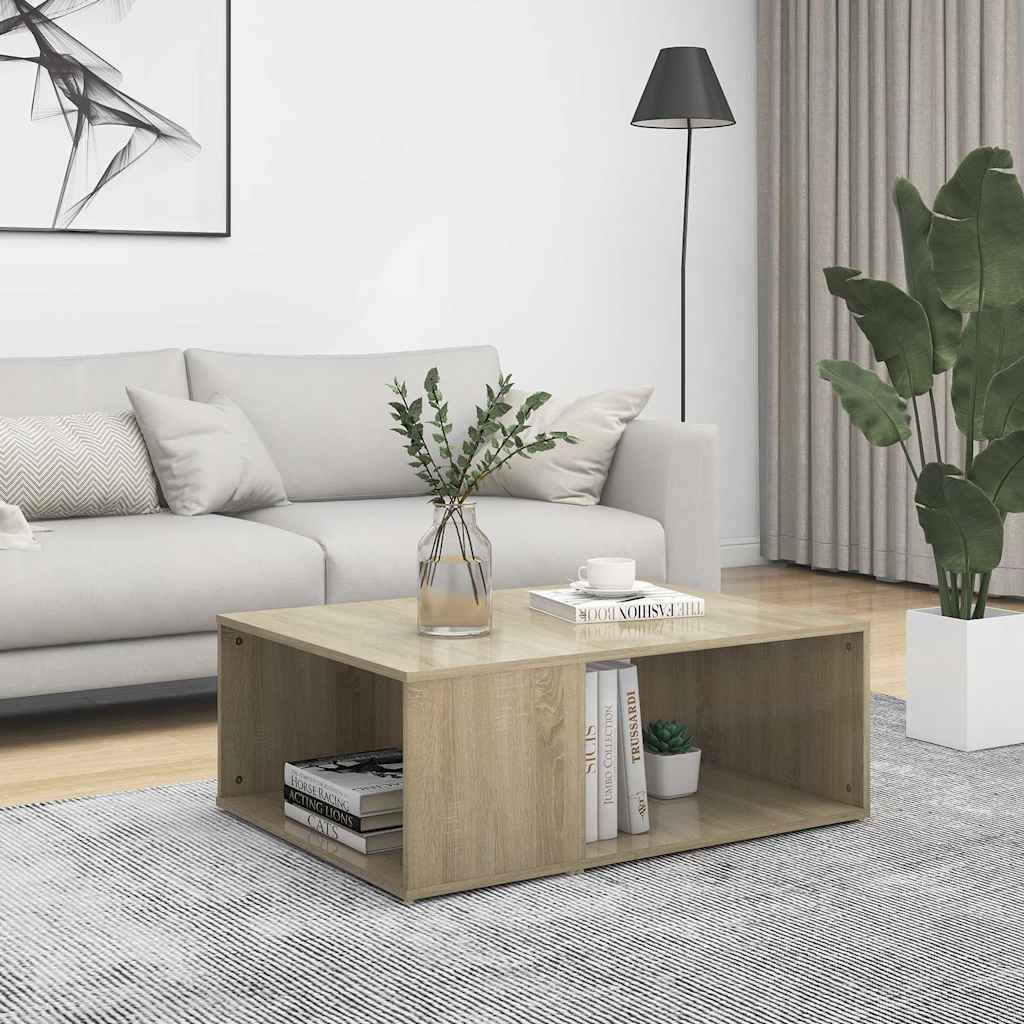vidaXL Coffee Table | Sonoma Oak | Engineered Wood | Medium | Coffee Table 1