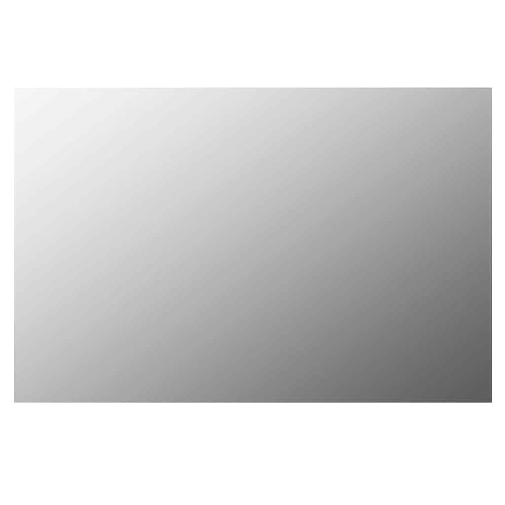 vidaXL Wall Mirror With Led Light | Silver | Glass, Plastic | Medium 4