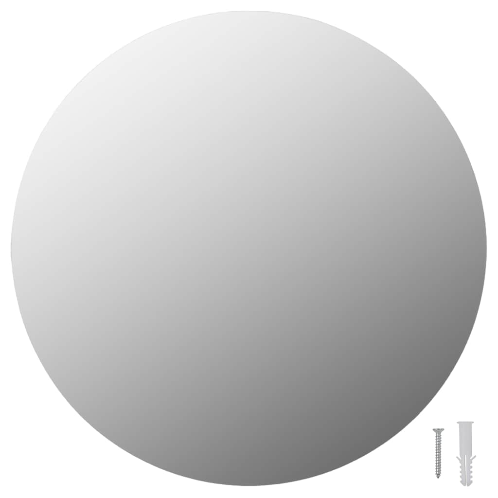 vidaXL Wall Mirror With Led Light | Silver | Glass, plastic | Medium 4