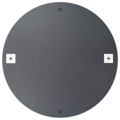 vidaXL Wall Mirror with LED Lights Round Glass 6