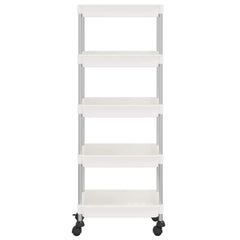 5-Tier Kitchen Trolley Iron and ABS