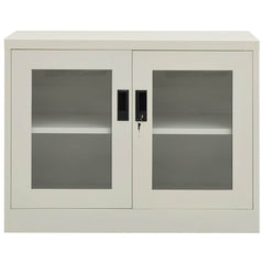 Office Cabinet Steel Light grey