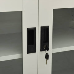 Office Cabinet Steel Light grey