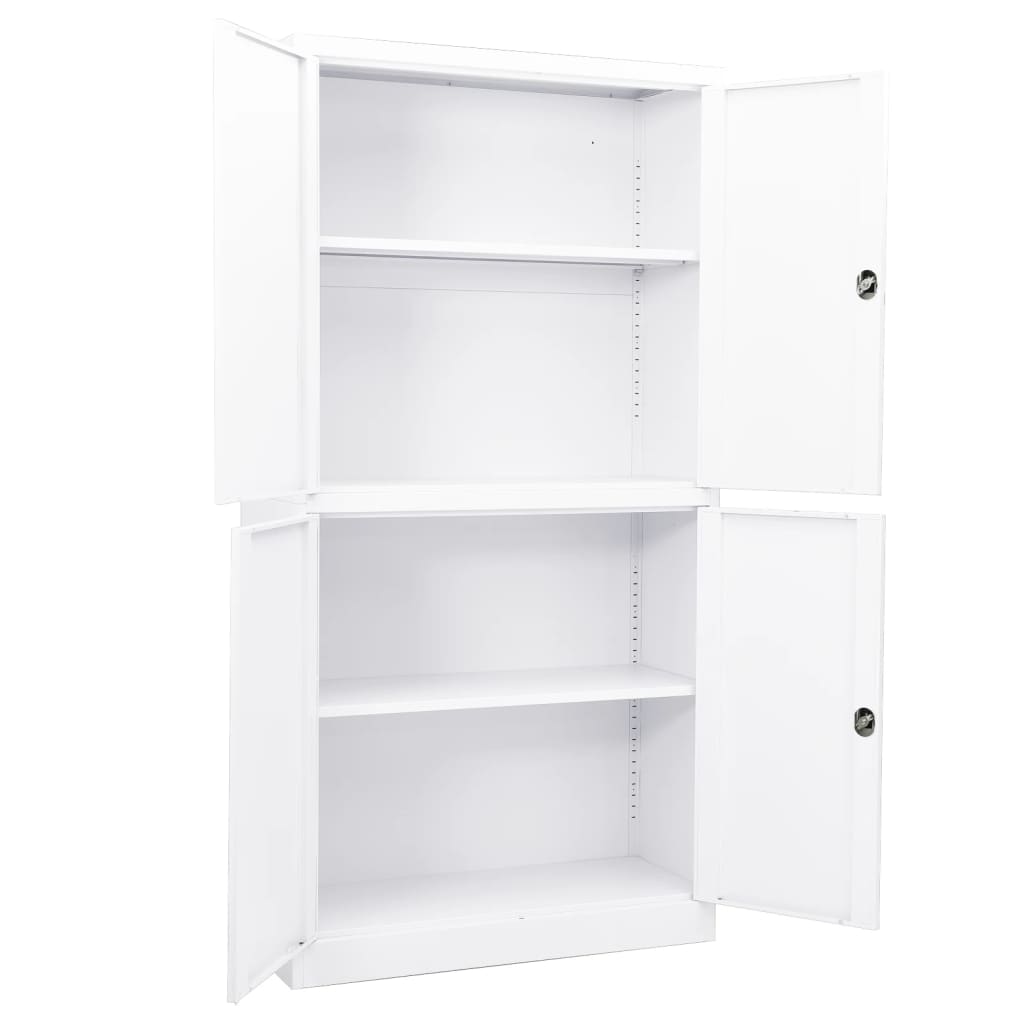 Office Cabinet White, image 5