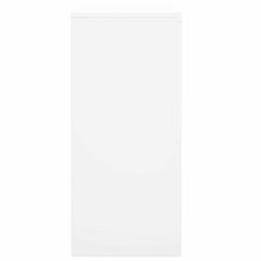 vidaXL Office Cabinet with Sliding Door White 90x40x90 cm Steel 4