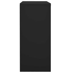 vidaXL Office Cabinet with Sliding Door Anthracite 90x40x90 cm Steel 4