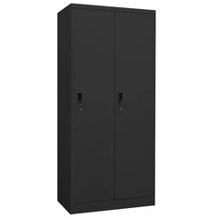 Wardrobe 80x50x180 cm Steel Anthracite