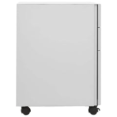 Mobile File Cabinet 30x45x59 cm Steel Light grey
