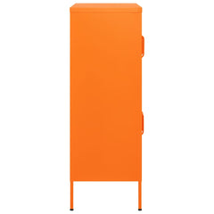 vidaXL Storage Cabinet Orange 80x35x101.5 cm Steel 4