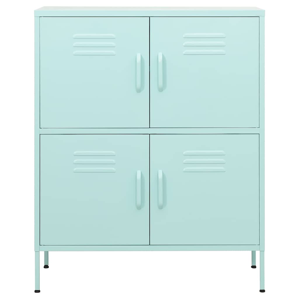 vidaXL Storage Cabinet Mint 80x35x101.5 cm Steel 3