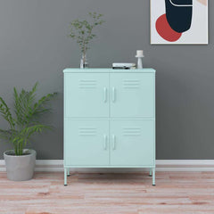 vidaXL Storage Cabinet Mint 80x35x101.5 cm Steel 1