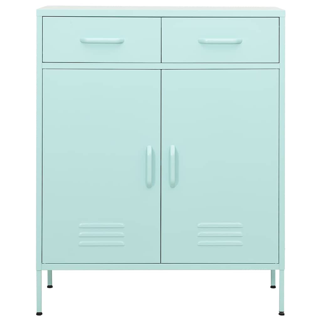 vidaXL Storage Cabinet Mint 80x35x101.5 cm Steel 2