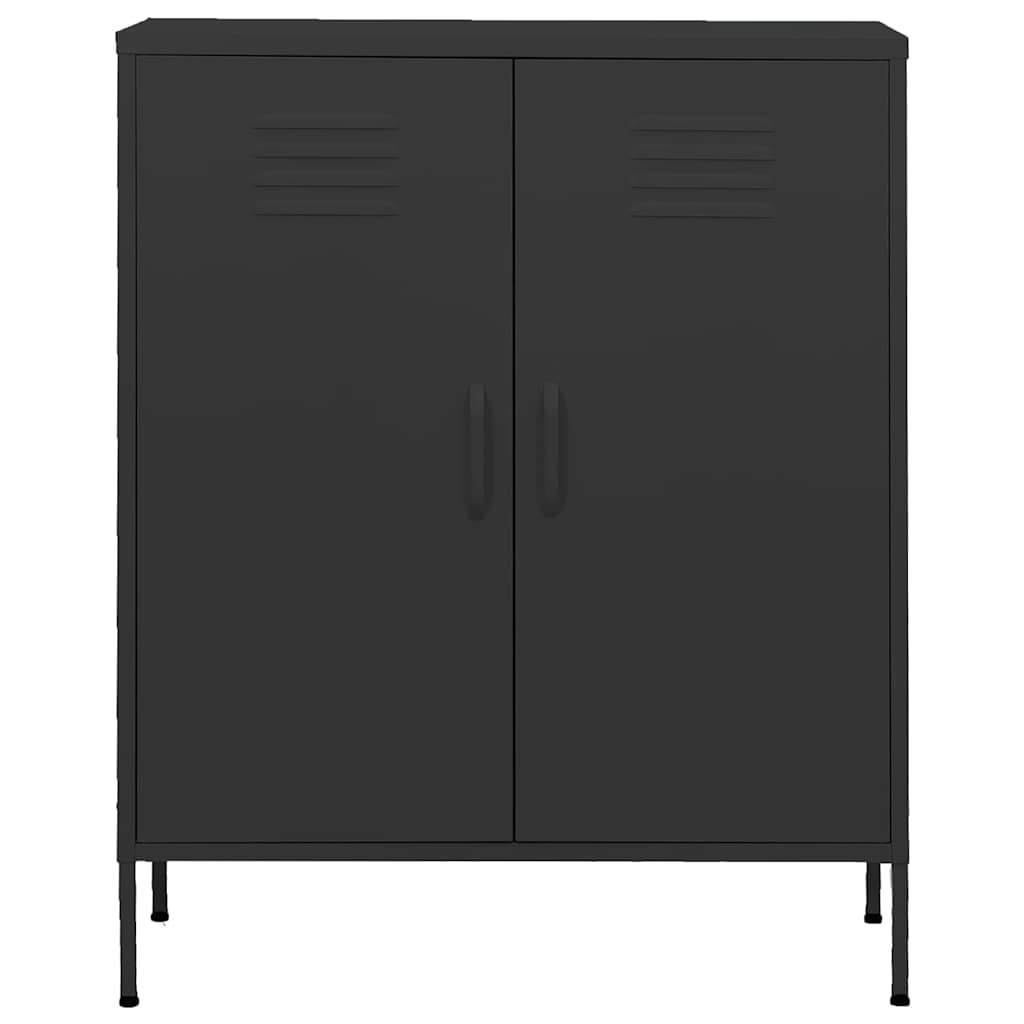 vidaXL Storage Cabinet Anthracite 80x35x101.5 cm Steel 3