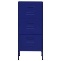 Storage Cabinet Navy Blue, image 3