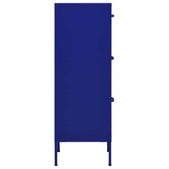 Storage Cabinet Navy Blue, image 4