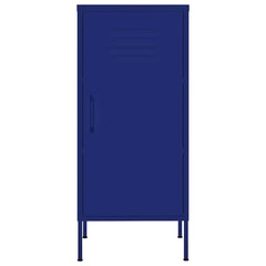 vidaXL Storage Cabinet Navy Blue 42.5x35x101.5 cm Steel 3