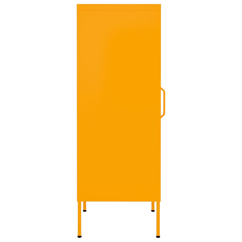 Storage Cabinet Mustard Yellow, image 4