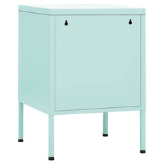 vidaXL Nightstand Mint 35x35x51 cm Steel 5