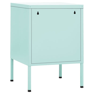 Nightstand Mint 35x35x51 cm Steel