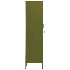 vidaXL Locker Cabinet Olive Green 35x46x180 cm Steel 4