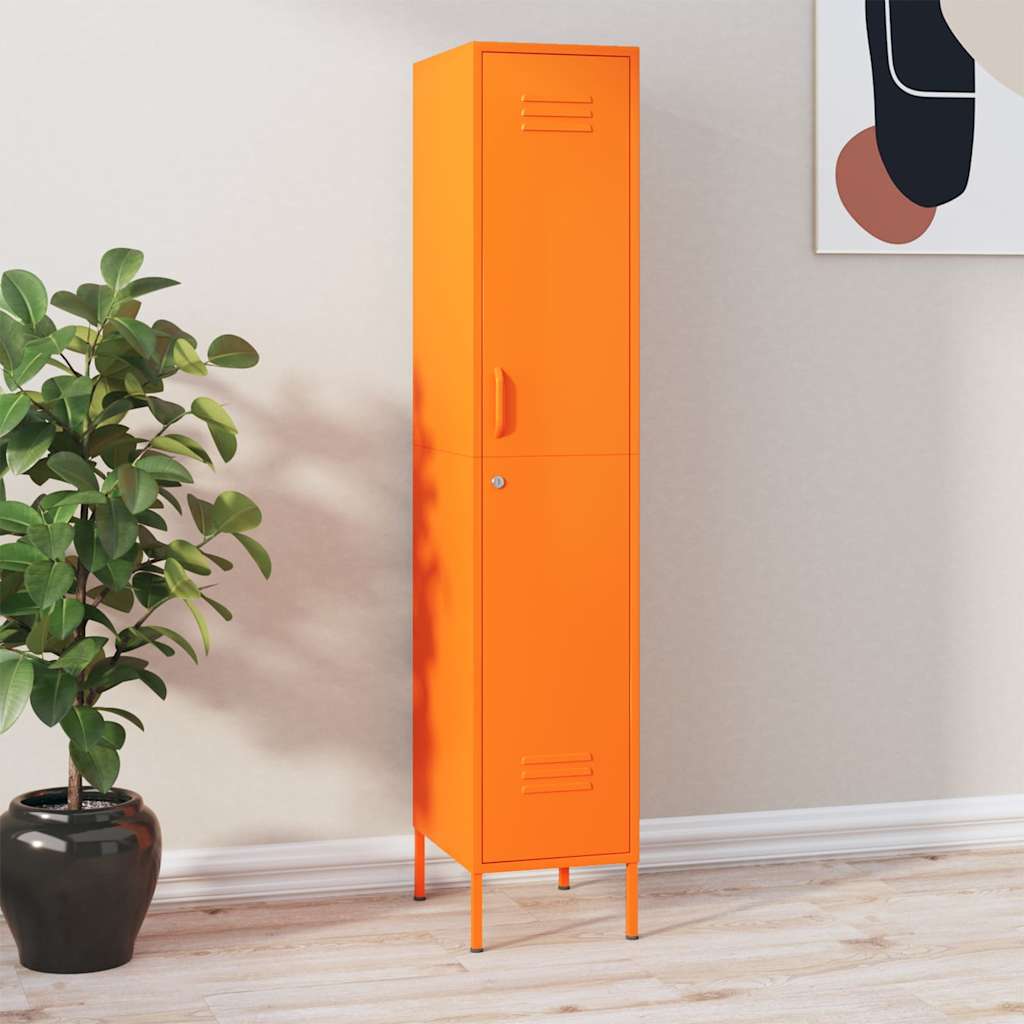 Locker Cabinet in Orange