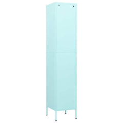 vidaXL Locker Cabinet | Mint | Steel | 35x46x180 cm | Locker Cabinet 5