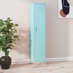 vidaXL Locker Cabinet | Mint | Steel | 35x46x180 cm | Locker Cabinet 1