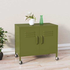 vidaXL Storage Cabinet 60x35x56 cm Steel