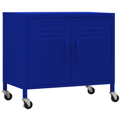 Storage Cabinet Navy Blue, image 2