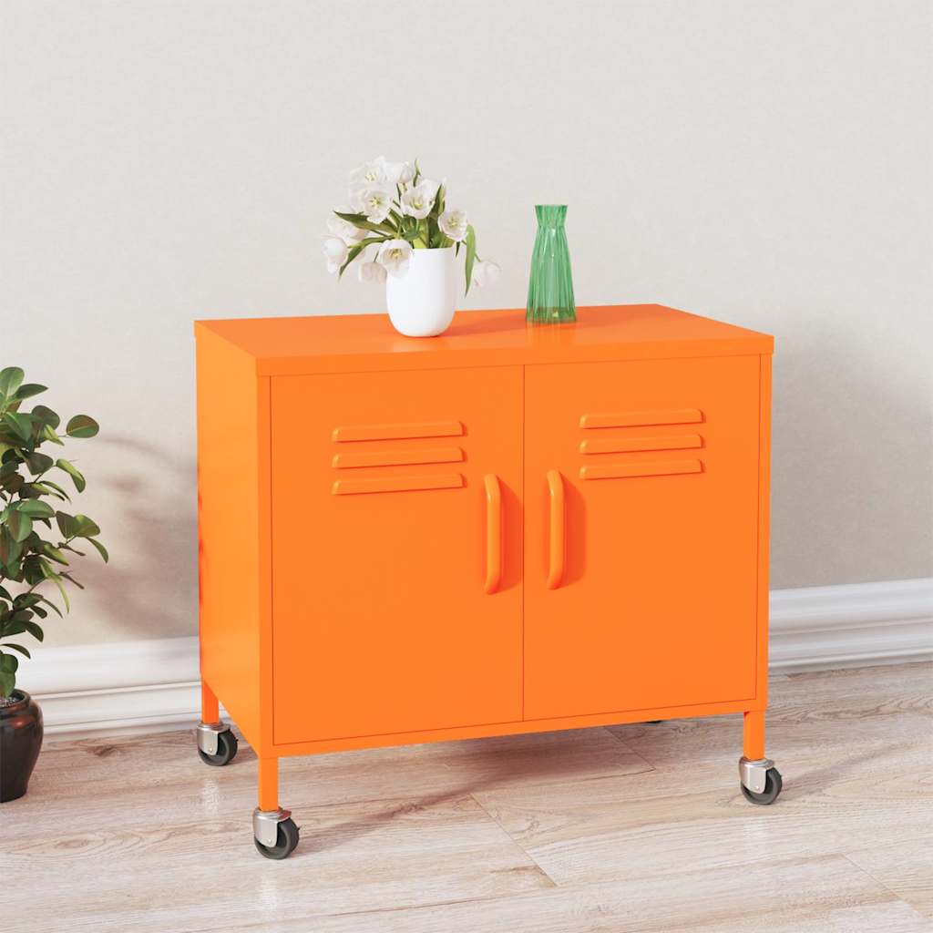 Storage Cabinet in Orange