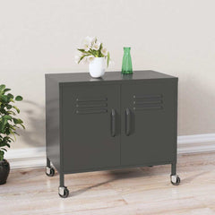 vidaXL Storage Cabinet 60x35x56 cm Steel