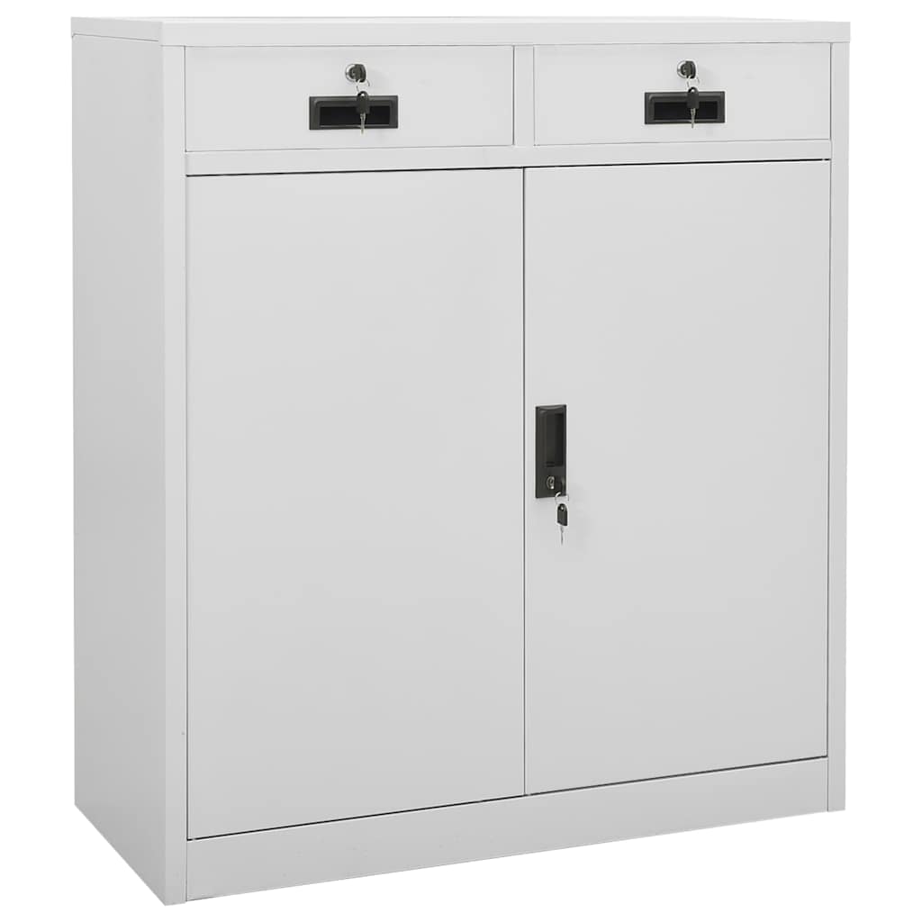Office Cabinet in Light Grey