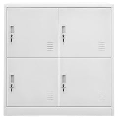 Locker Cabinet Light Grey, image 2