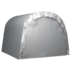 vidaXL Storage Tent 300x300 cm Steel Grey 3