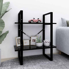 vidaXL Book Cabinet | Black | Engineered Wood | Medium | Book Cabinet 1