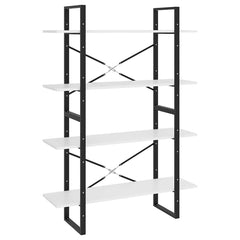 vidaXL Book Cabinet | White | Engineered wood | Medium | Book Cabinet 2