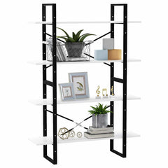 vidaXL Book Cabinet | White | Engineered wood | Medium | Book Cabinet 4
