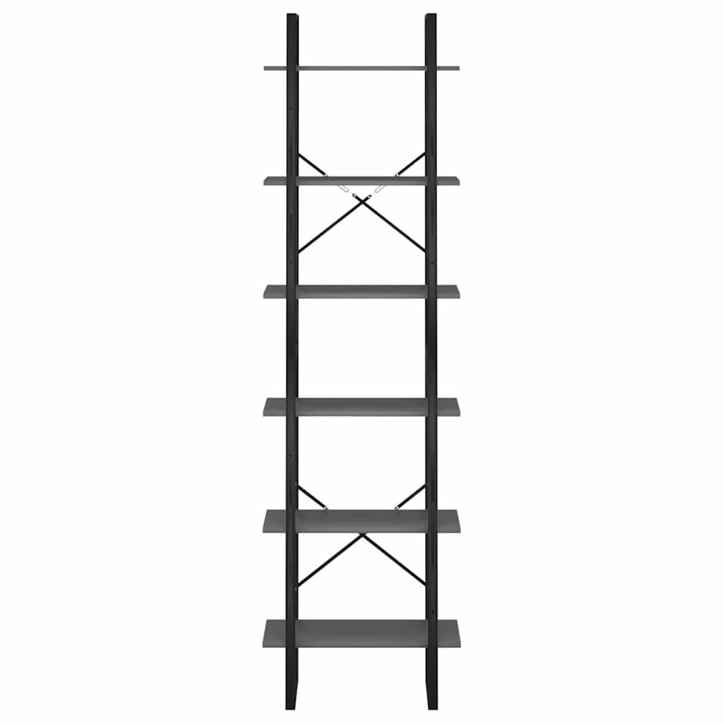 vidaXL Storage Shelf | Grey | Engineered wood | Large | Storage Shelf 5