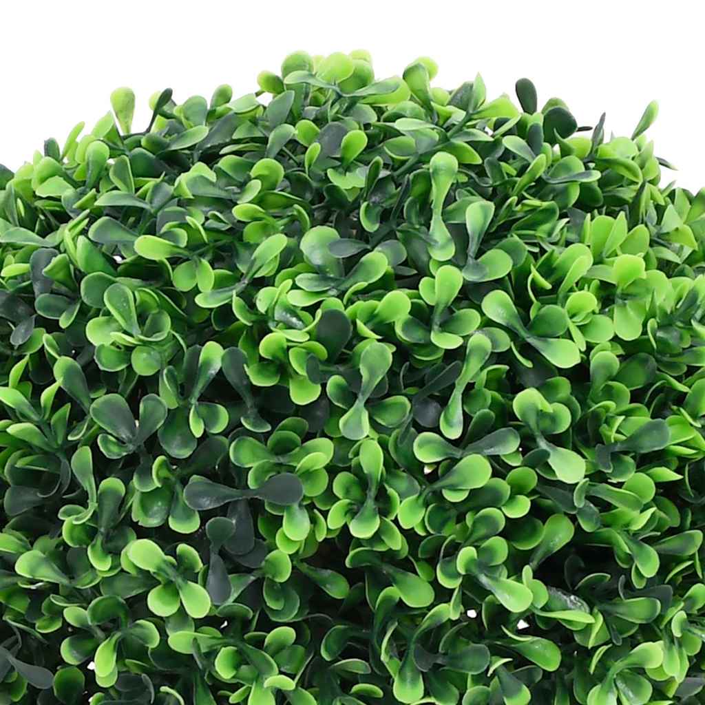 vidaXL Artificial Plant | Set of 2 | Green | Polyethylene | Small 3