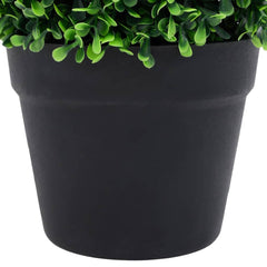 vidaXL Artificial Plant | Set of 2 | Green | Polyethylene | Small 5