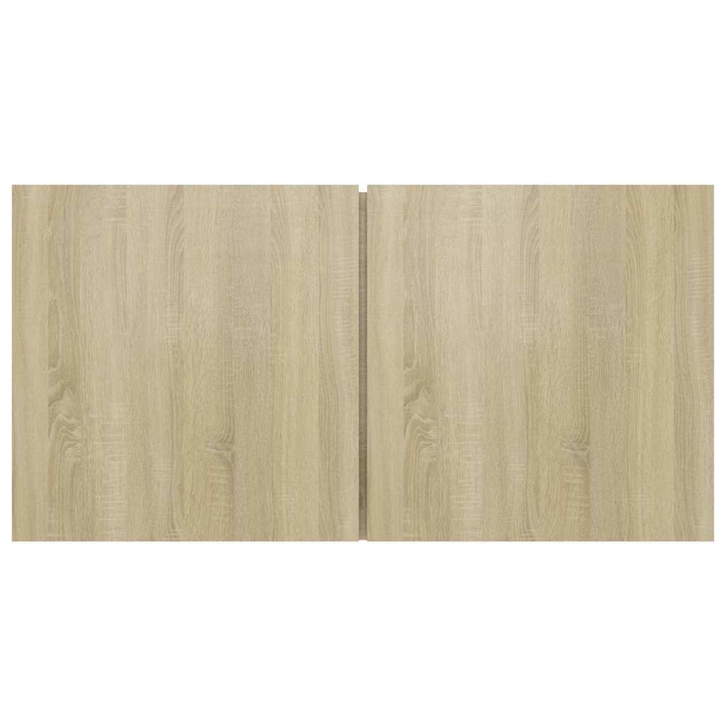 8 Piece TV Cabinet Set Engineered Wood Width 120 cm Sonoma oak