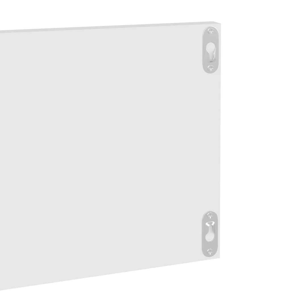 vidaXL Wall Shelf 4 pcs White 80x11.5x18 cm Engineered Wood 6