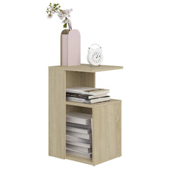 vidaXL Side Table | Sonoma oak | Engineered wood | Compact | Side Table 3