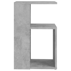vidaXL Side Table | Concrete grey | Engineered wood | Medium | Side Table 4